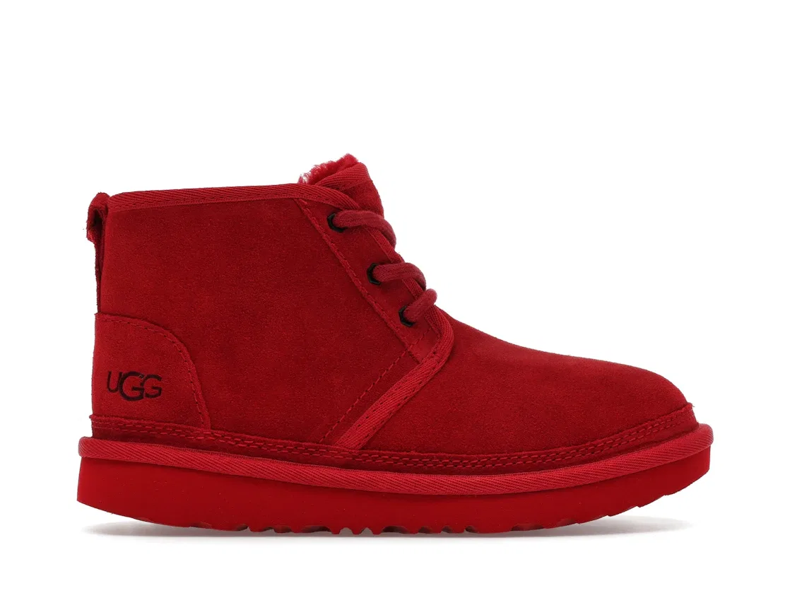 Детские ботинки с мехом UGG Neumel Boot, Samba Red