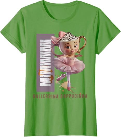 

Футболка Cappuccina Ballerina Gen Z, зеленый