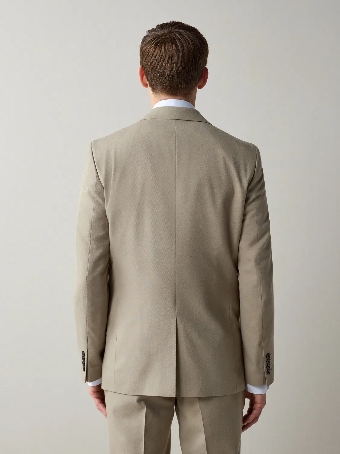 Пиджак костюмный Slim Fit Stone Next, Серый — фото 3