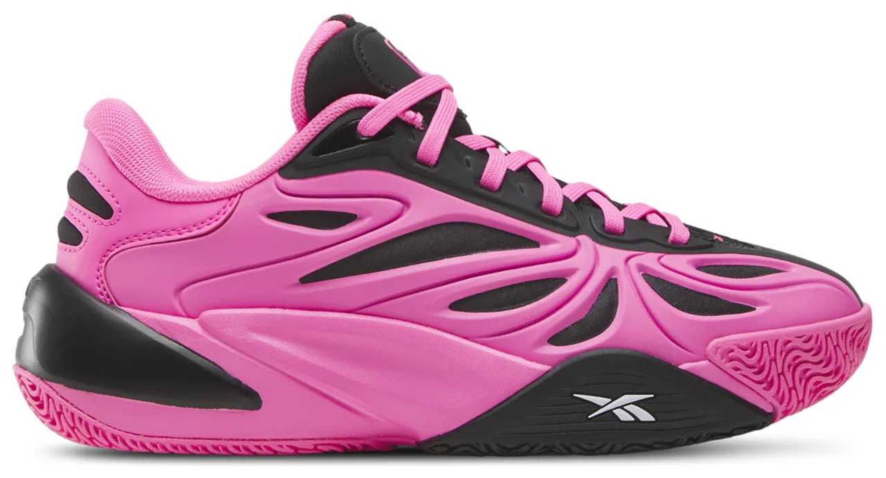 Кроссовки для девочек Angel Reese 1 Reebok, черный/розовый