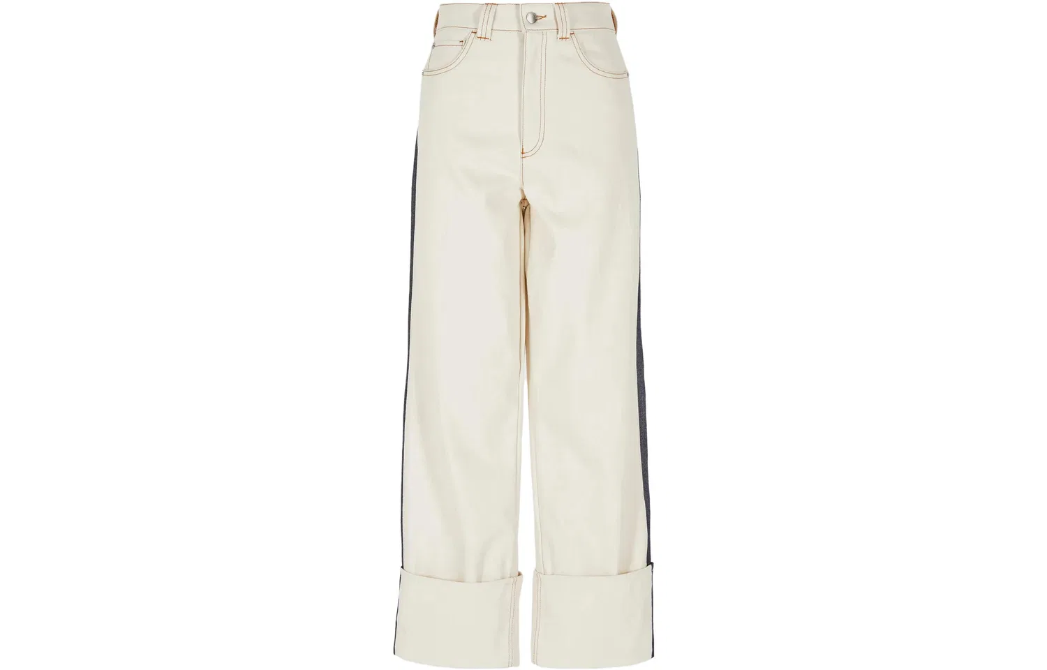 Джинсы прямого кроя, Emporio Armani, Ivory