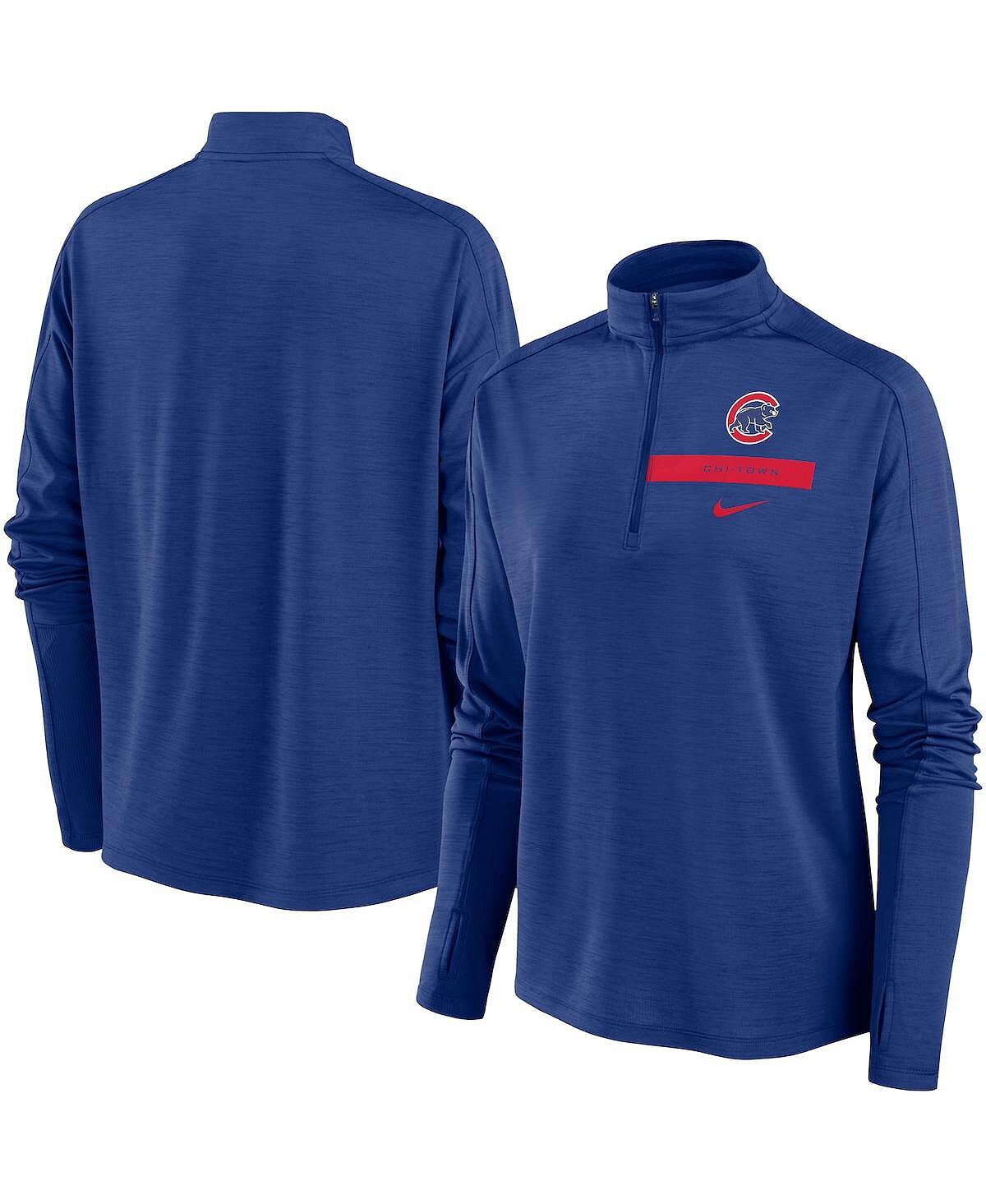 

Женский топ royal chicago cubs primetime local touch pacer с молнией на четверть Nike, Синий, Женский топ royal chicago cubs primetime local touch pacer с молнией на четверть Nike
