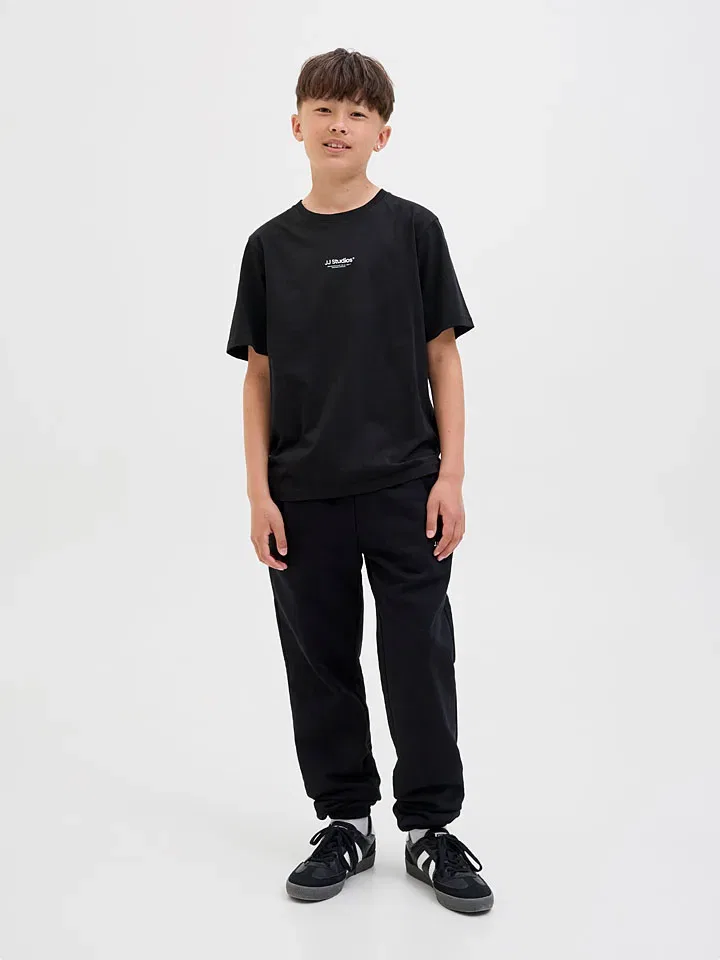 Футболка с принтом Soho Jack & Jones Junior, черный — фото 2