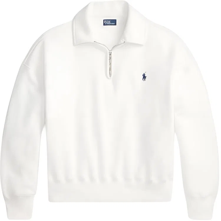 Женская толстовка свободного кроя белый Polo Ralph Lauren, White