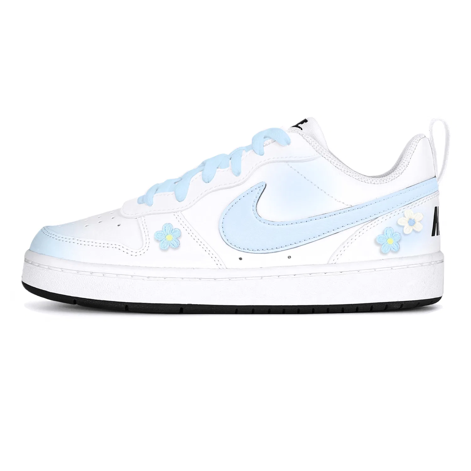 Детские кроссовки для скейтбординга Court Borough, Nike, Light Blue