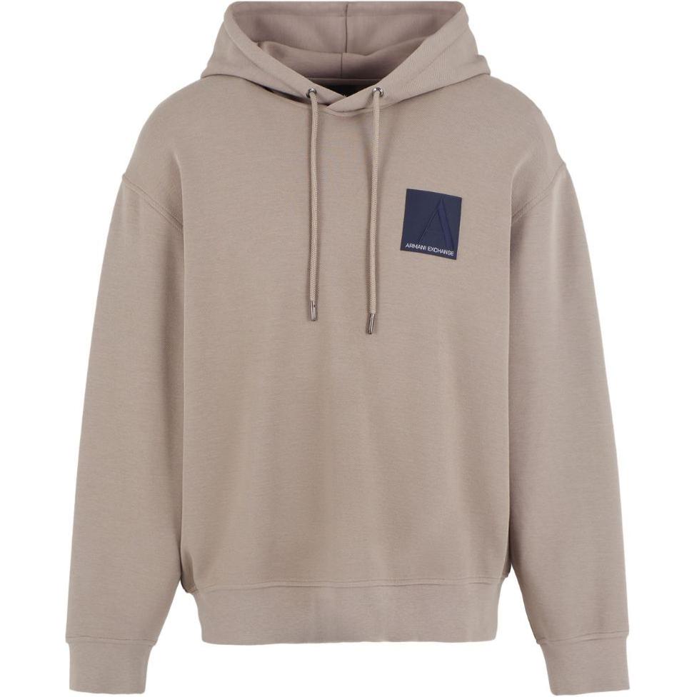 

Толстовка Logo patch Hoodie ARMANI EXCHANGE, Coffee