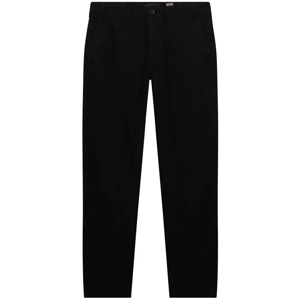 Мужские зауженные чиносы Superdry, Black
