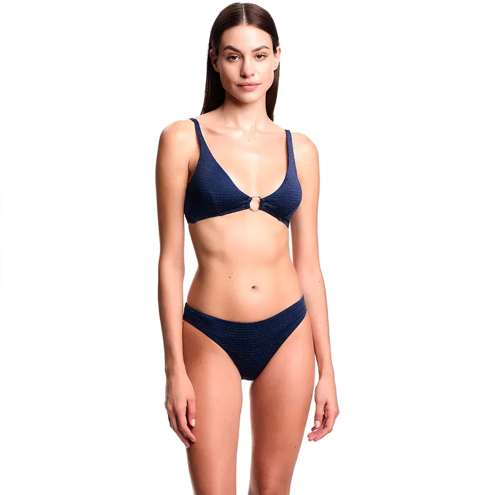 Бикини Bandeau Emporio Armani, синий