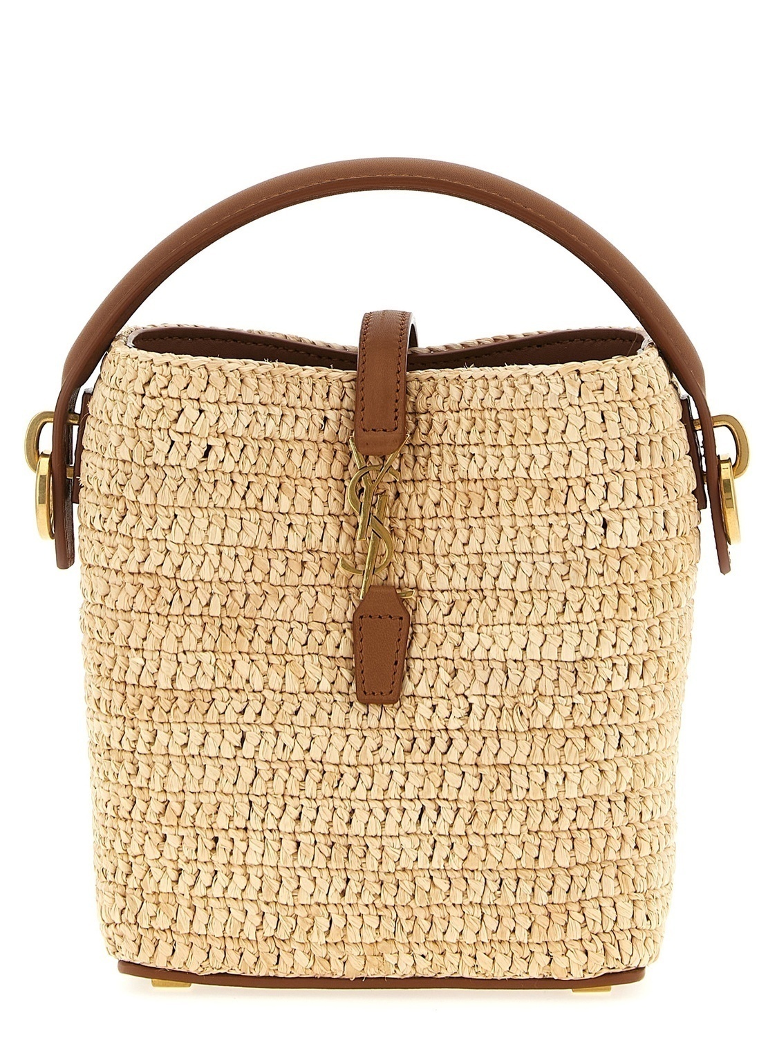 

Мини-сумка-ведро 'Le 37' SAINT LAURENT, бежевый