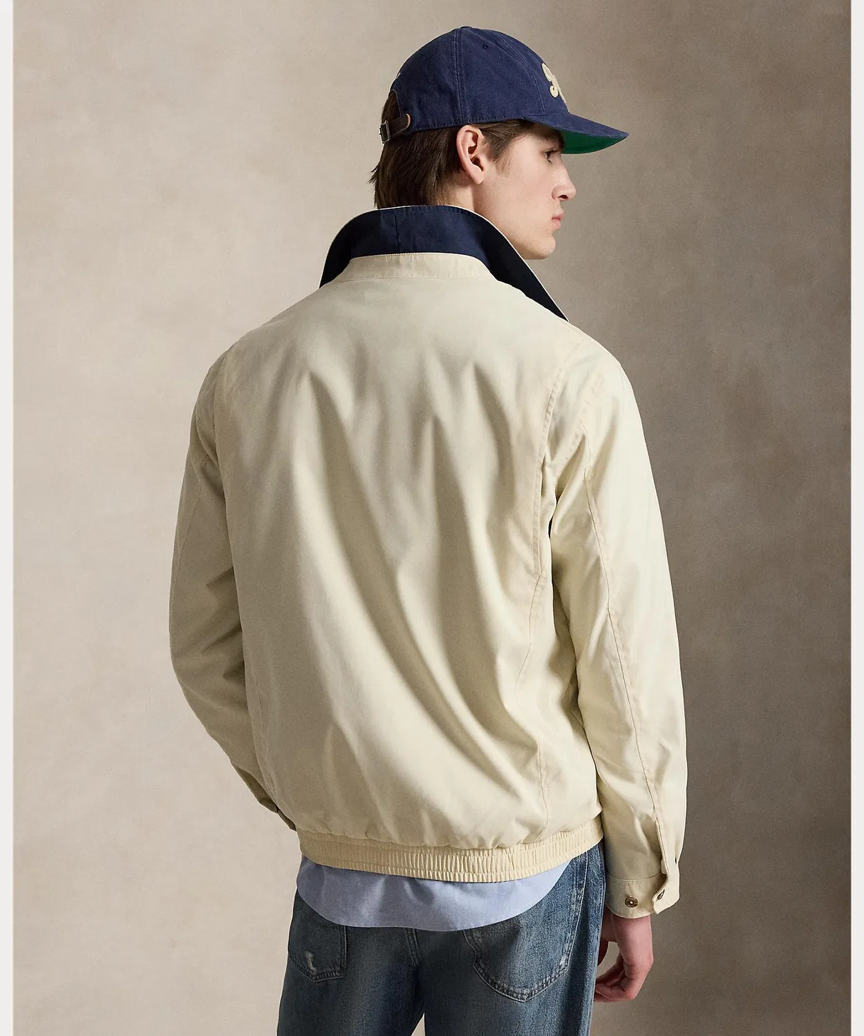 Мужская куртка из твила с длинным рукавомPOLO RALPH LAUREN, Blue — фото 4