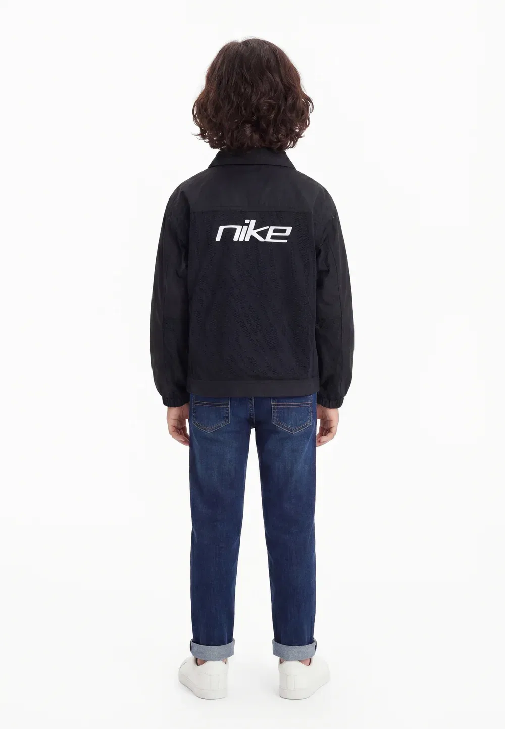 Летняя куртка Nike Sportswear, Black/White — фото 2