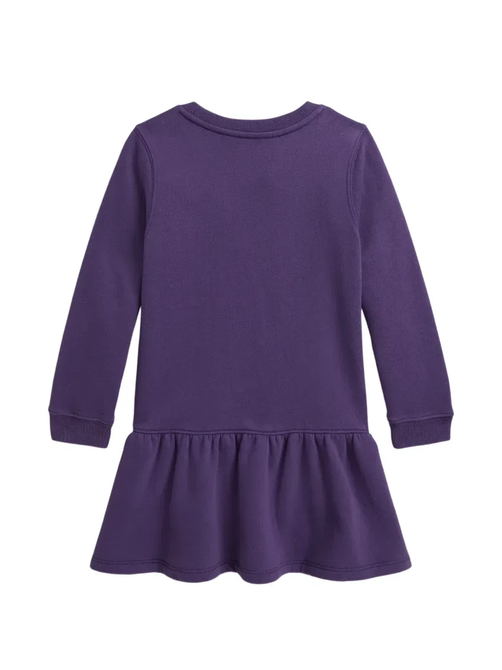 Платье Polo Bear с оборками Polo Ralph Lauren Kids, фиолетовый — фото 2