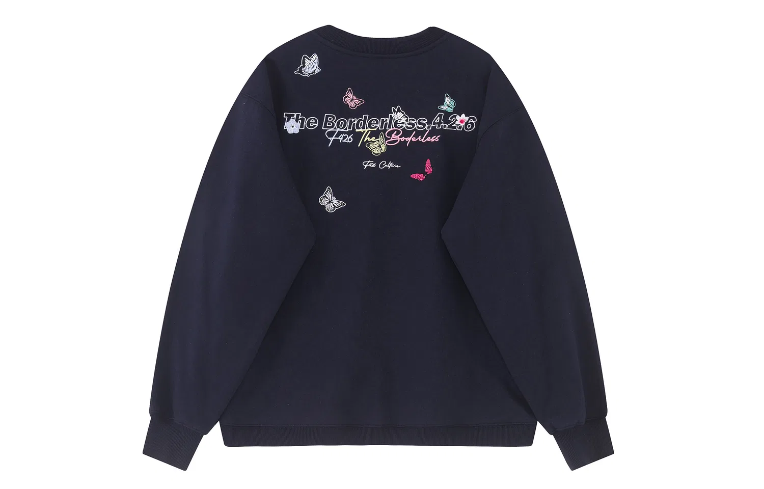 Детский свитер с круглым вырезом F426, Navy Blue