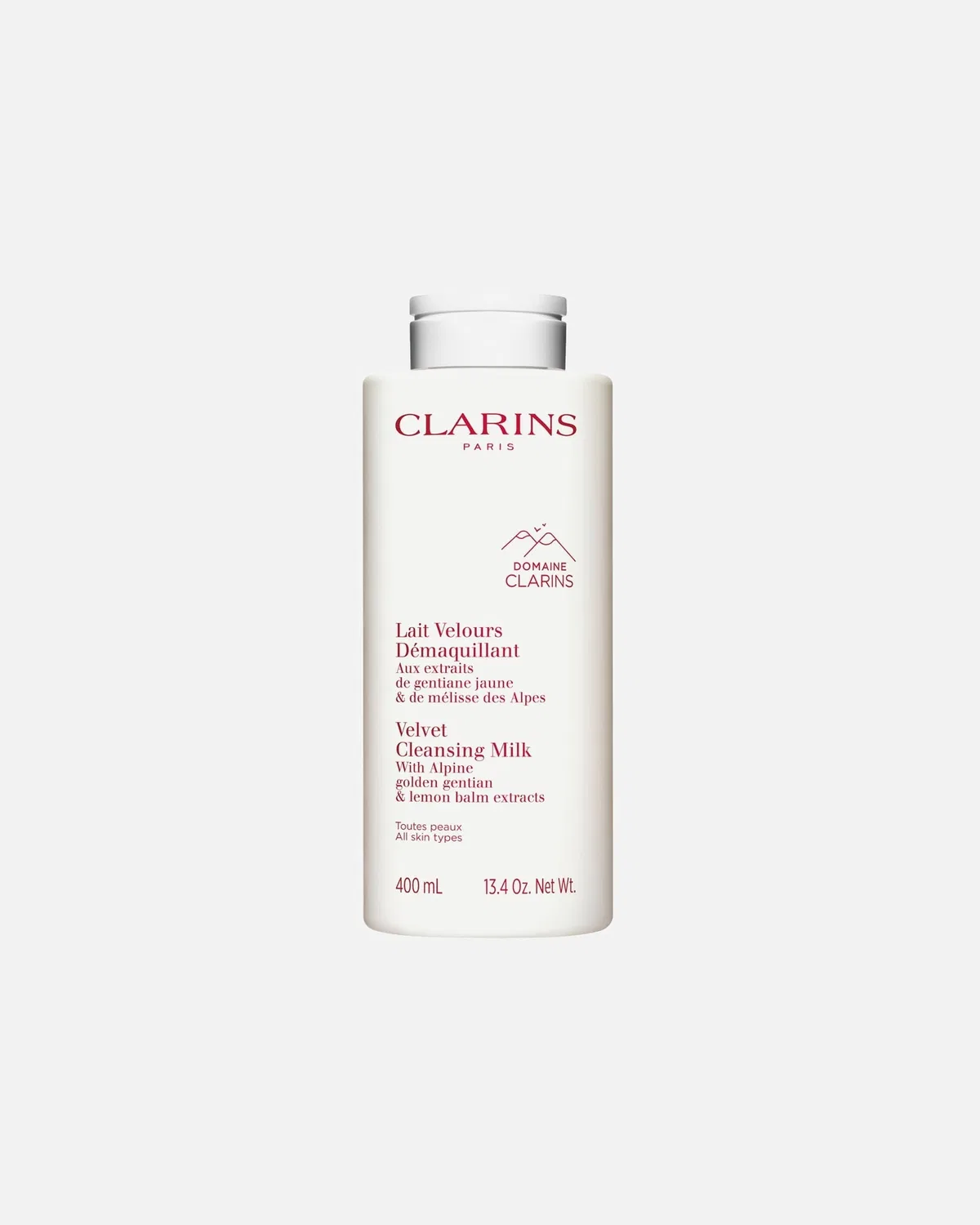 Очищающее молочко Lait Velours démaquillant xl Clarins, 400 Ml
