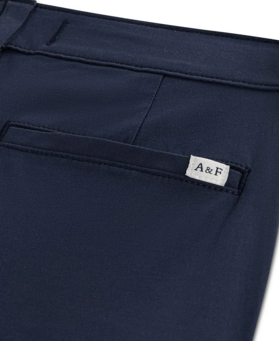 Брюки чинос с регулируемой талией Abercrombie Kids, Navy Blazer — фото 3