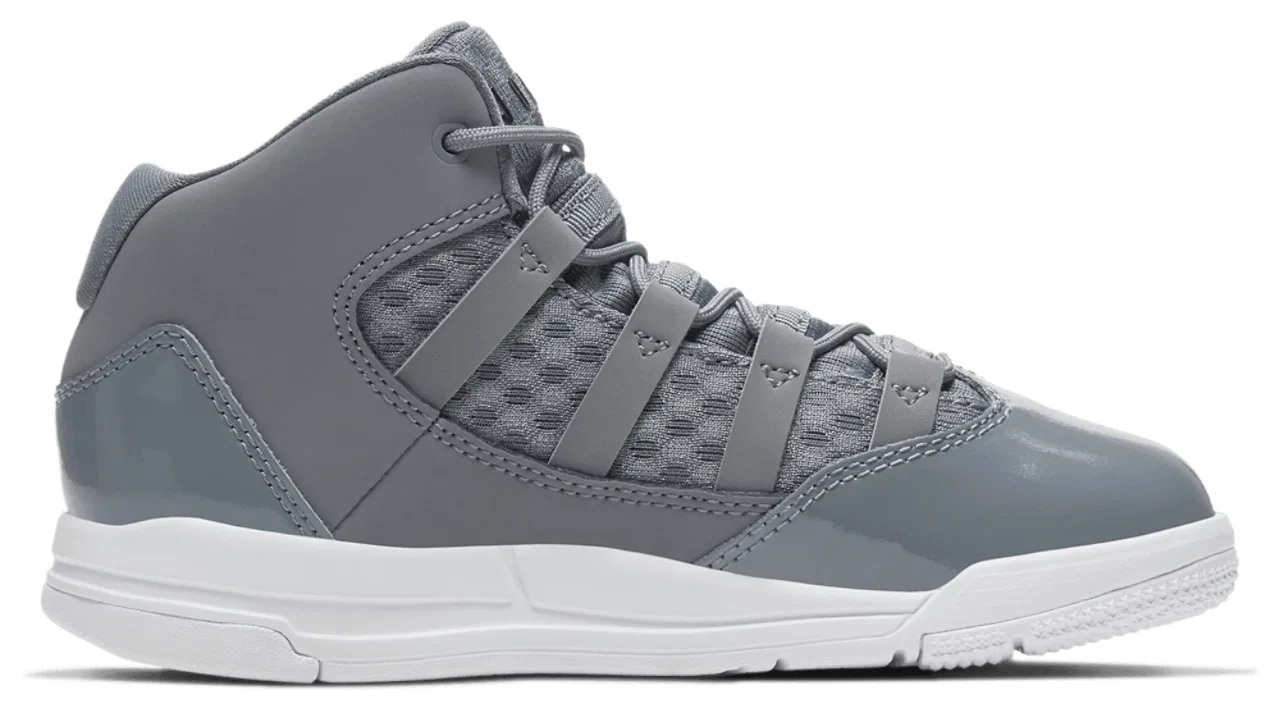 Детские баскетбольные кроссовки для мальчиков Jordan Max Aura, Cool Grey/Black/White