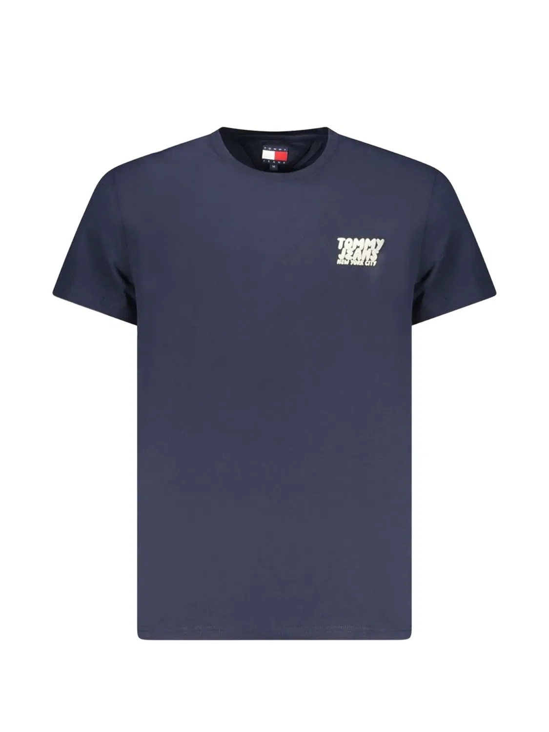 Tommy Hilfiger Футболка с логотипом, хлопок - синий