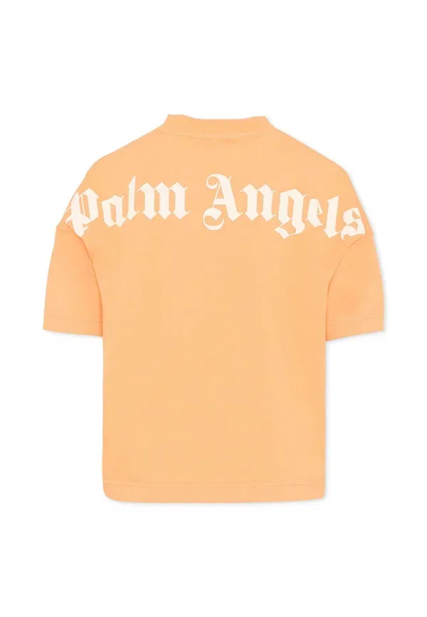Футболка с принтом Palm Angels, Orange, оранжевый — фото 2