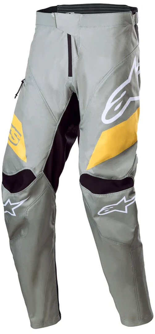 

Alpinestars Racer 2023 Велосипедные штаны, серый/желтый