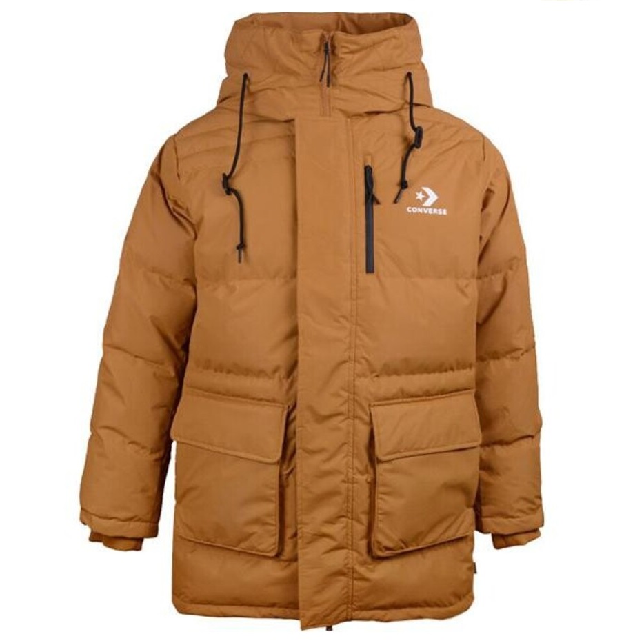 

Куртка Converse Mid-Length Down Fill Puffer, темно-желтый
