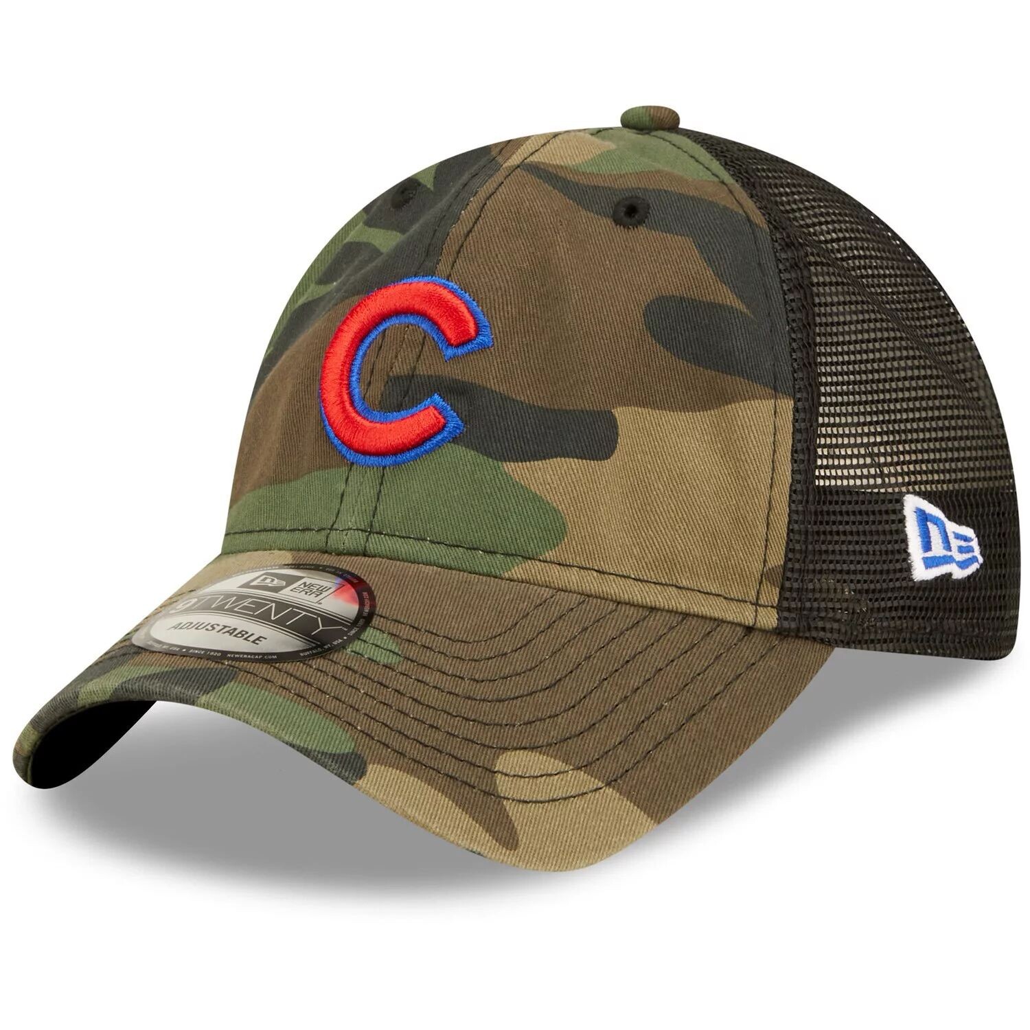 

Мужская камуфляжная кепка New Era Chicago Cubs Trucker 9TWENTY Snapback