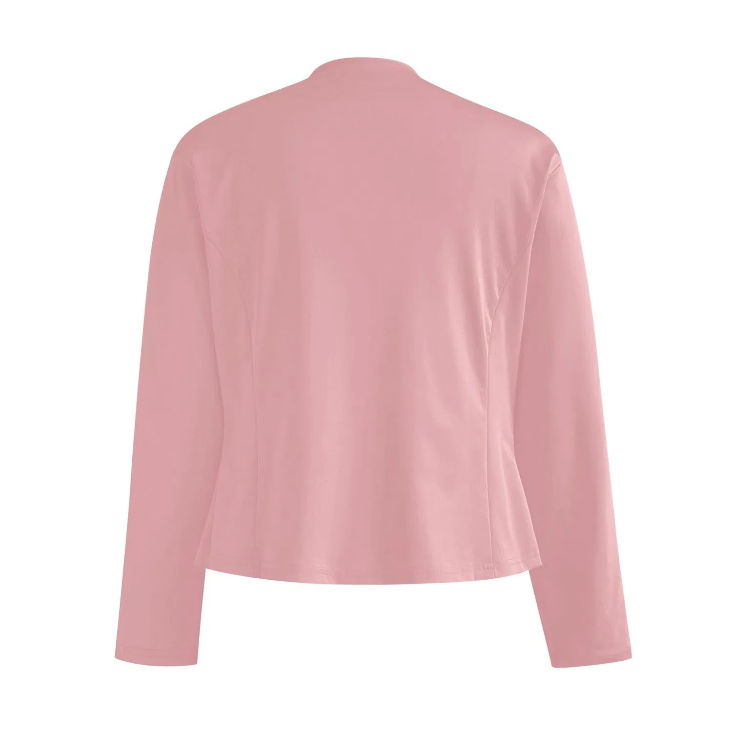 Женская куртка с молнией и карманами Donna Elegante, Colore: Rosa — фото 2