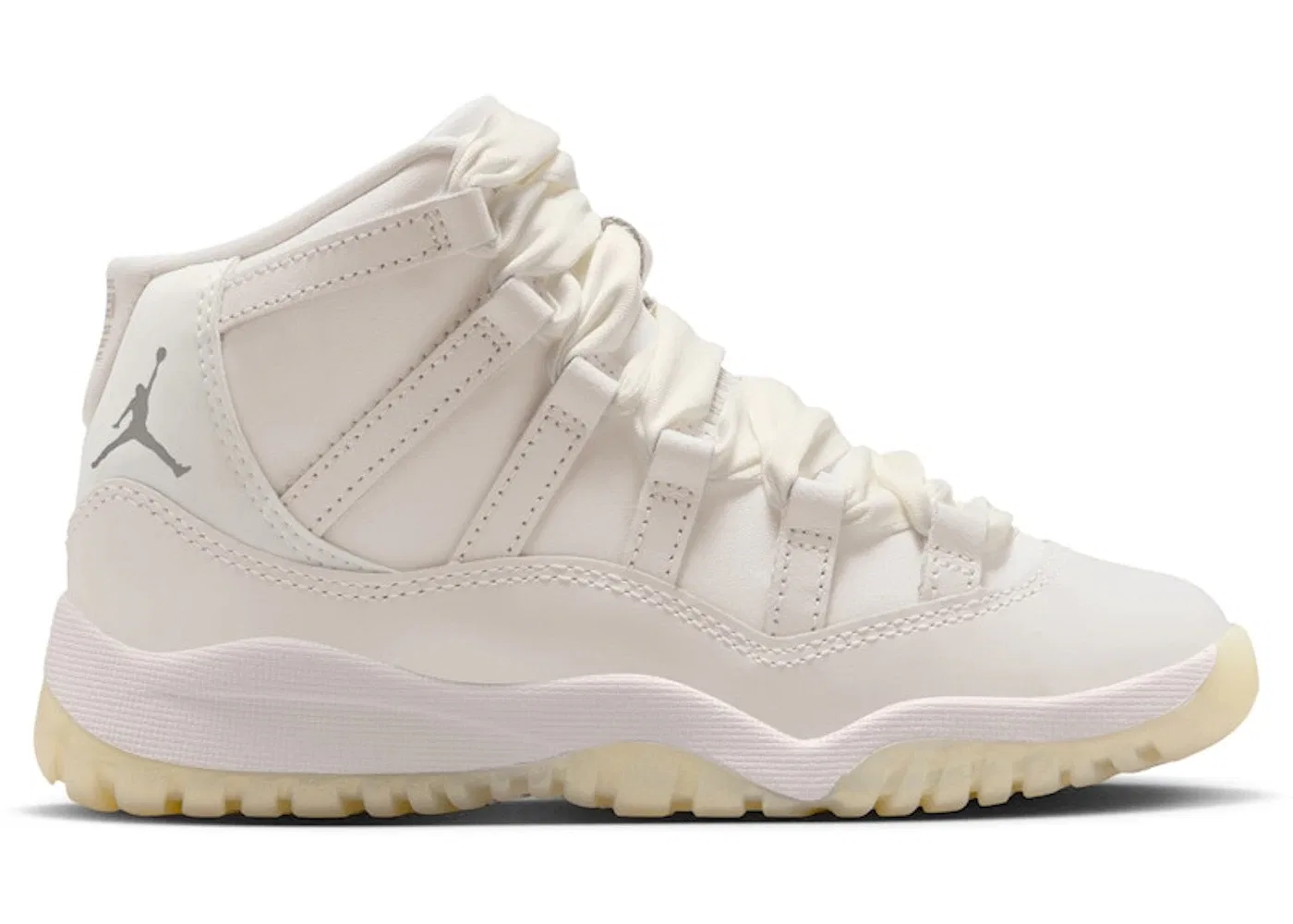 Детские кроссовки Lifestyle с принтом Jordan 11 Retro Jordan, Sail/Pearl Grey/White/Metallic Silver