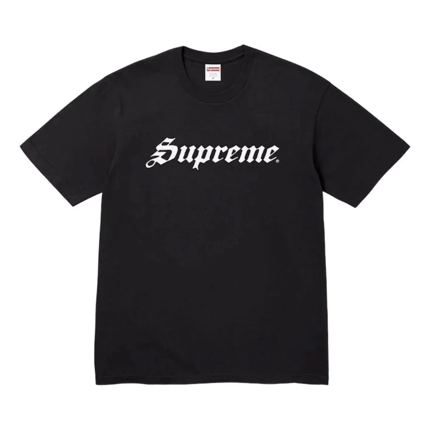 Мужская футболка с принтом Speed Supreme, черный