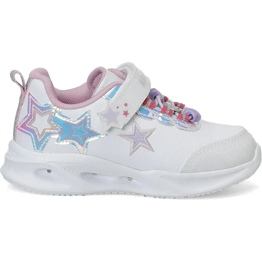 Детские спортивные кроссовки с PVC-материалом Ramela Girl Kinetix, Белый