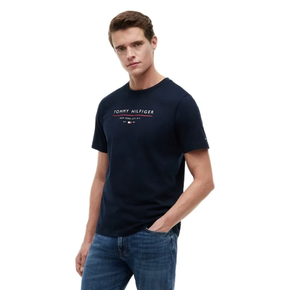 Футболка с коротким рукавом Brand Love New Tommy Hilfiger, синий