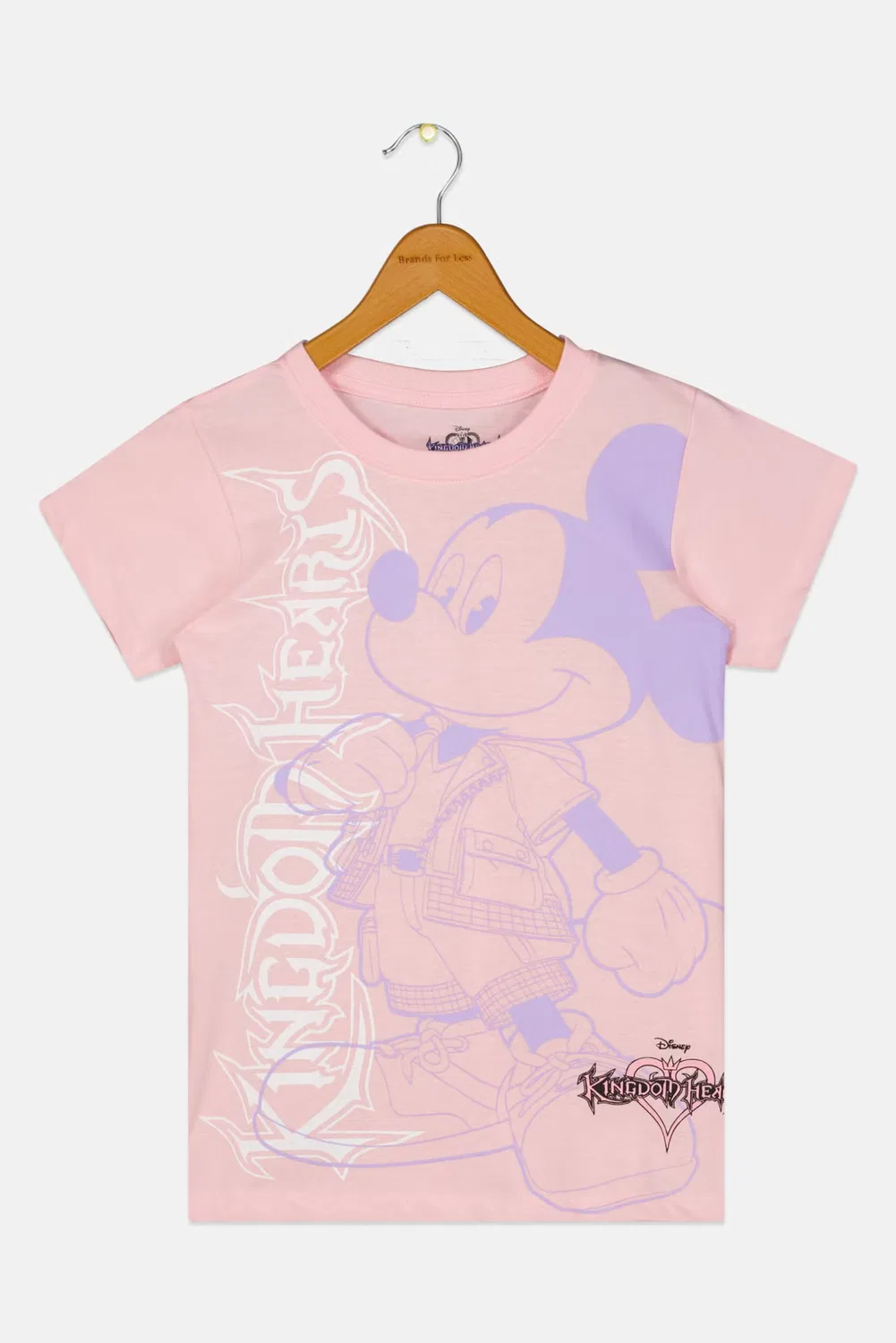 Футболка с принтом Kingdom Hearts Disney, розовый — фото 2