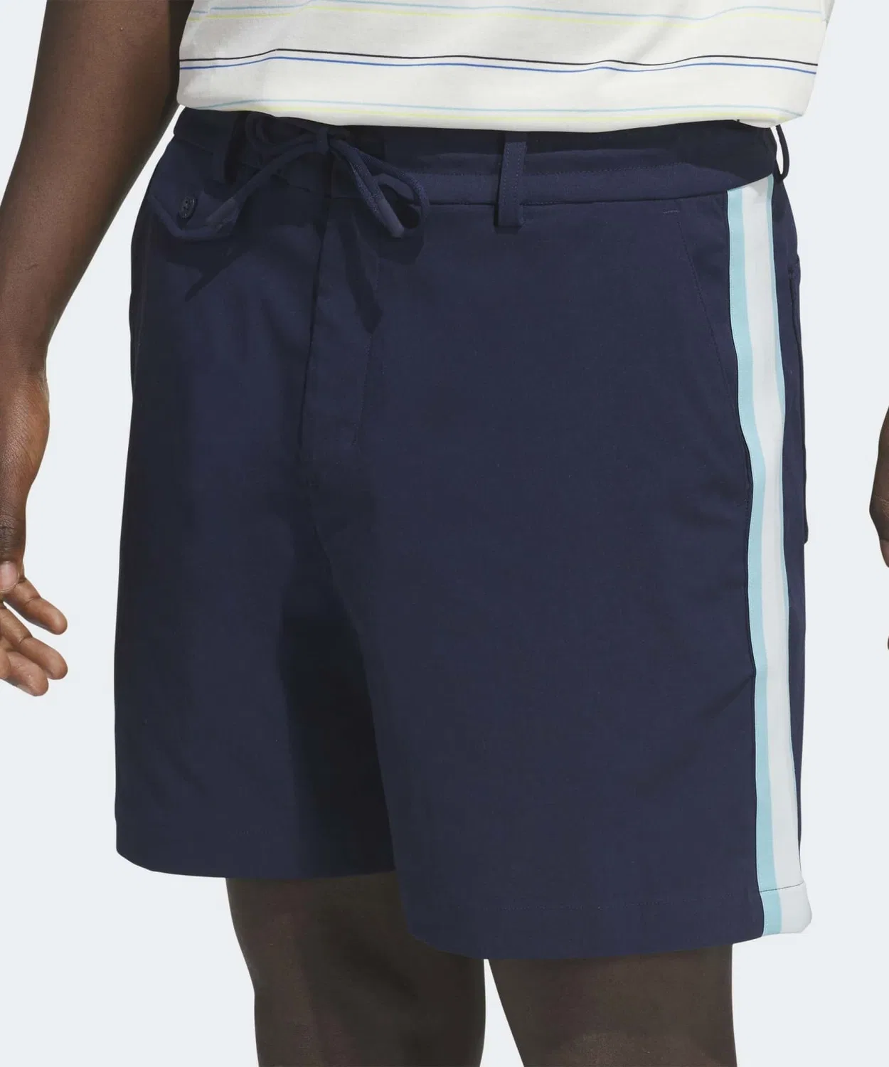Мужские шорты с регулируемым поясом Original Summer Adidas, Blue — фото 3