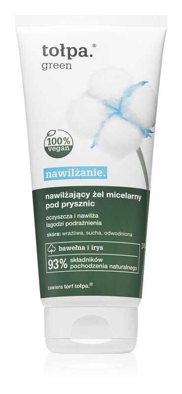 

Увлажняющий мицеллярный гель для душа Tołpa Green Moisturizing