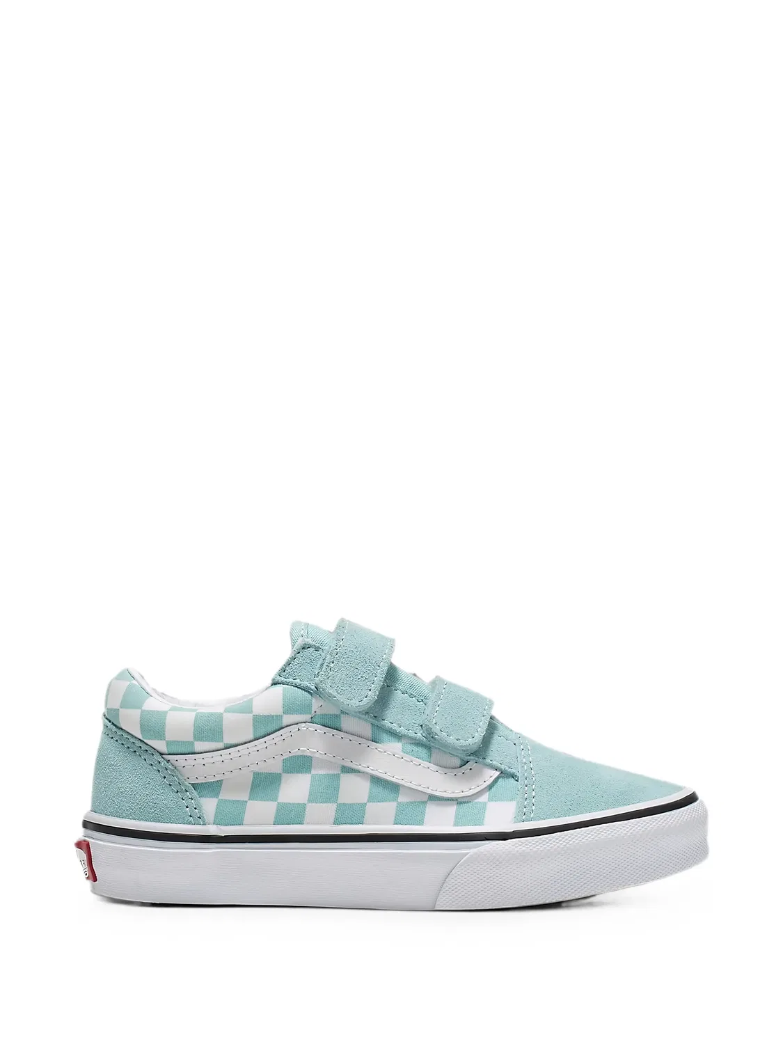 Кеды Old Skool в клетку Vans Kids, синий