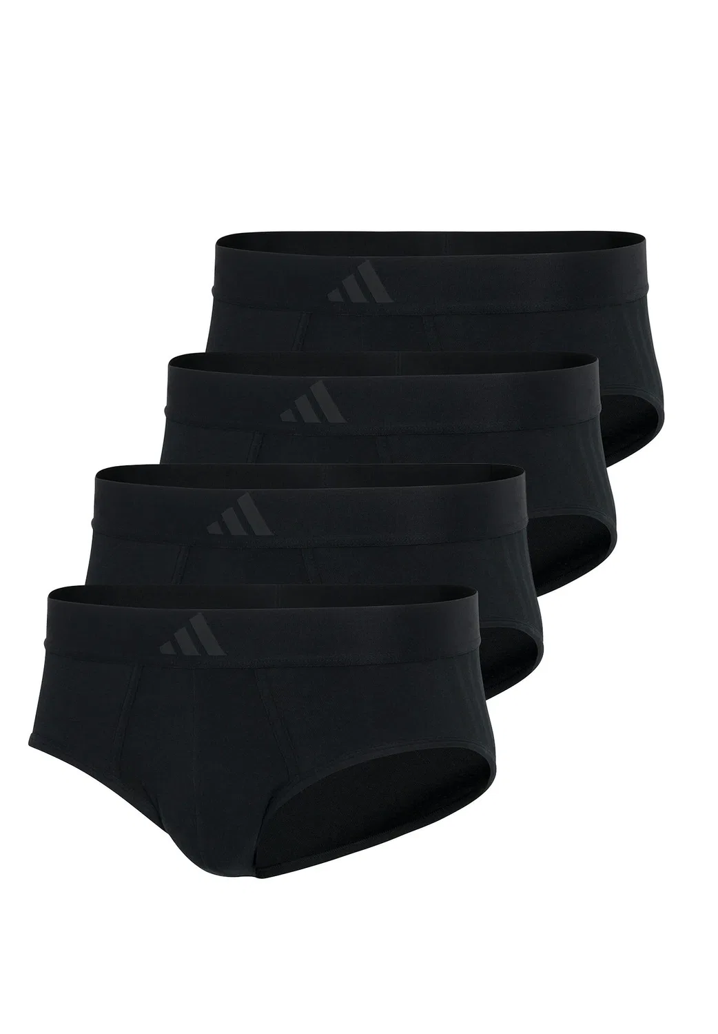 Мужские хлопковые трусы-слипы Adidas Basic Brief, Цвет: Schwarz