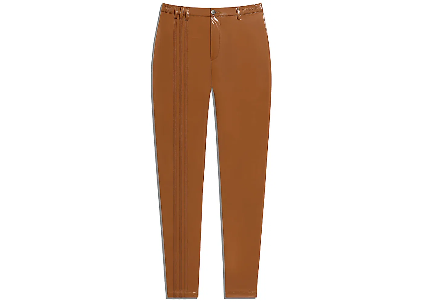 Женские брюки латексные Adidas Ivy Park Latex Pants Plus Size, Wild Brown