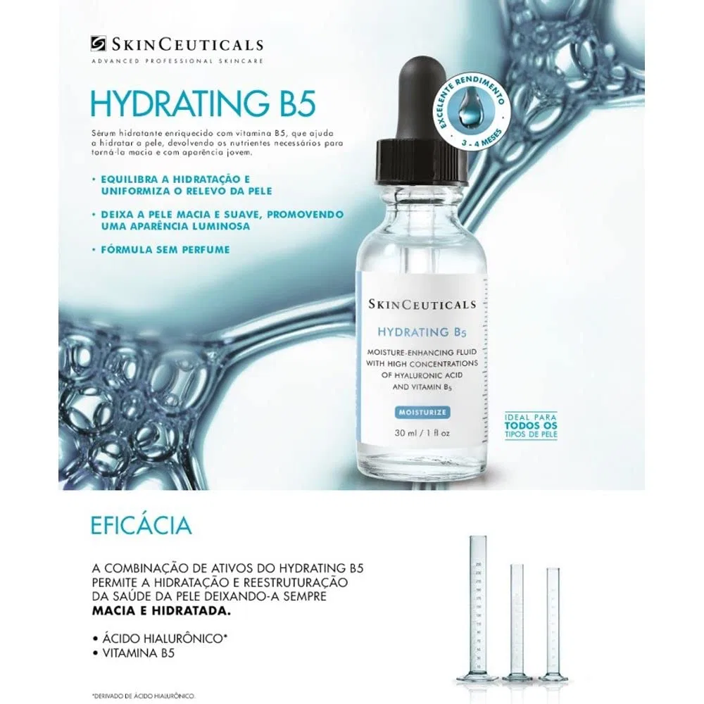Сыворотка увлажняющая SKINCEUTICALS Hydrating B5 30 мл — фото 4