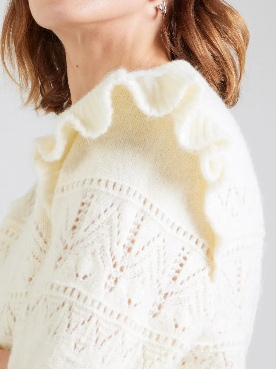 Свитер LEVI'S 'Shane Flutter Sleeve' цвета экрю — фото 3