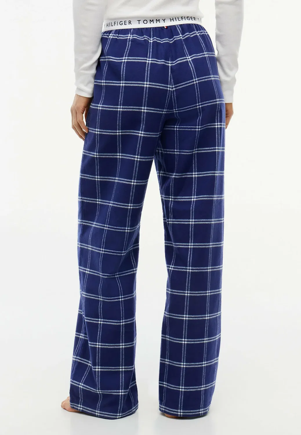 Фланелевые штаны - th heritage - пижамные штаны Tommy Hilfiger, Double Windowpane Breeze Blue — фото 3