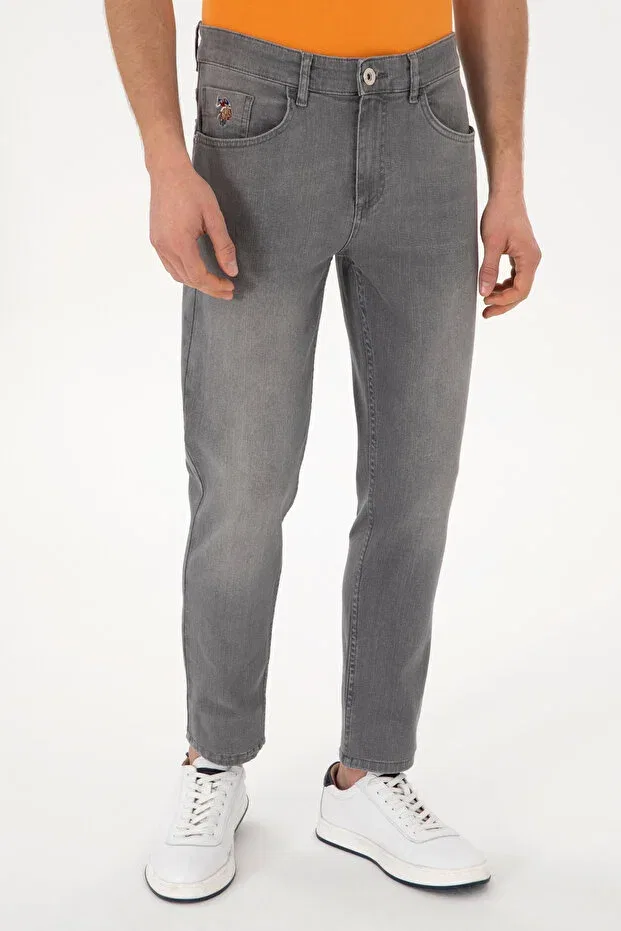 Мужские джинсы скинни U.S. Polo Assn., Gray — фото 2