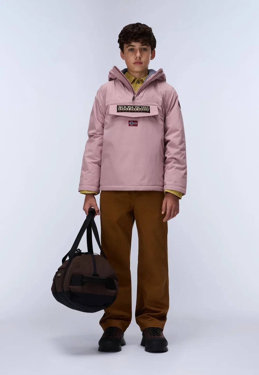 Зимняя куртка унисекс из тропического леса Napapijri, Pink Woodrose — фото 2