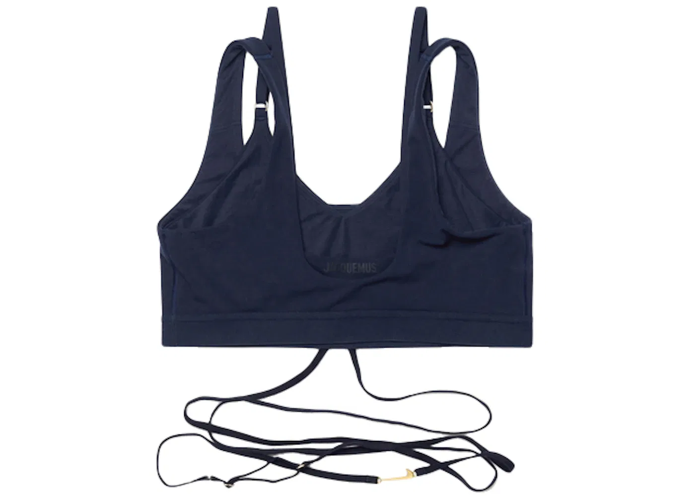 Женский бюстгальтер Nike x Jacquemus La Brassiere Navy — фото 2
