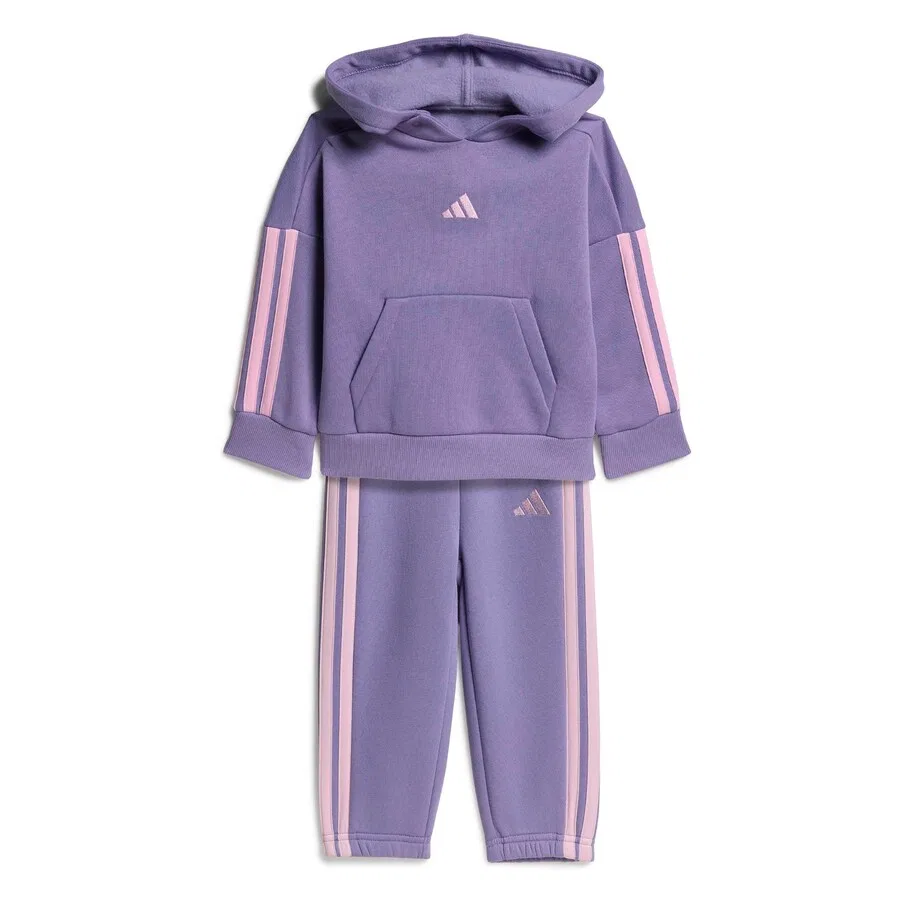 Спортивный костюм ADIDAS SPORTSWEAR 'Essentials' темно-фиолетового цвета