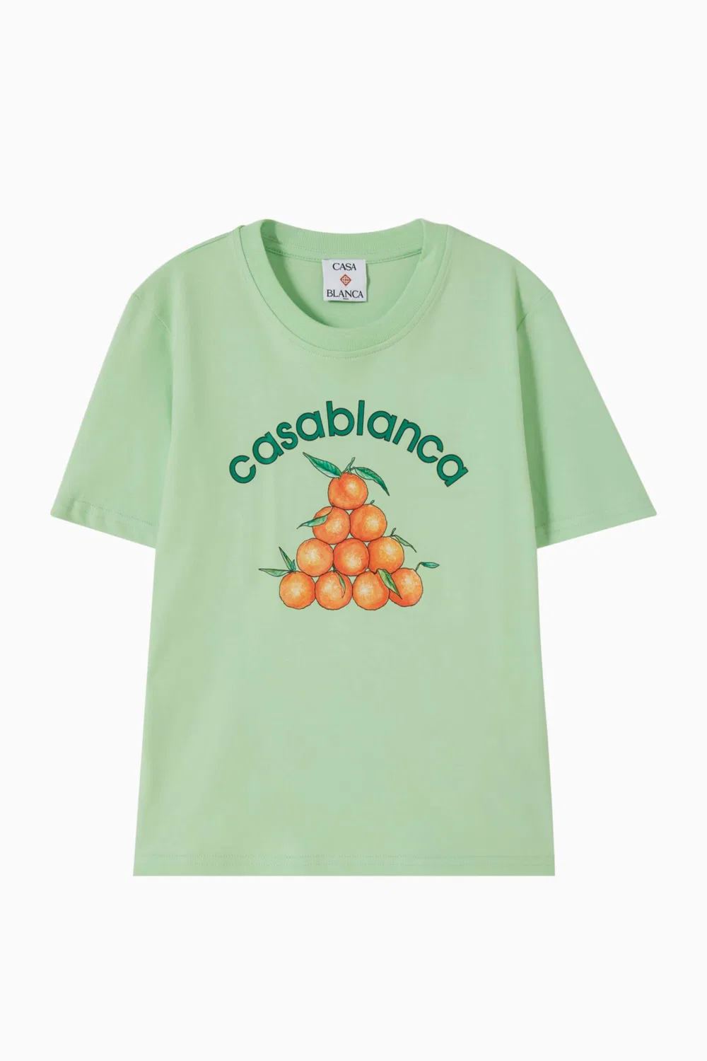 Футболка с принтом Casablanca, оранжевый