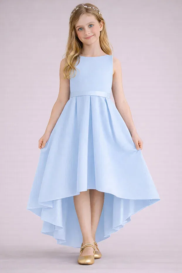 Детское платье для девочек с принтом Modest Nsmkidslife, Baby Blue