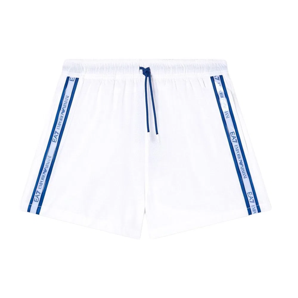 Мужские плавки EMPORIO ARMANI EA7 SS26, White
