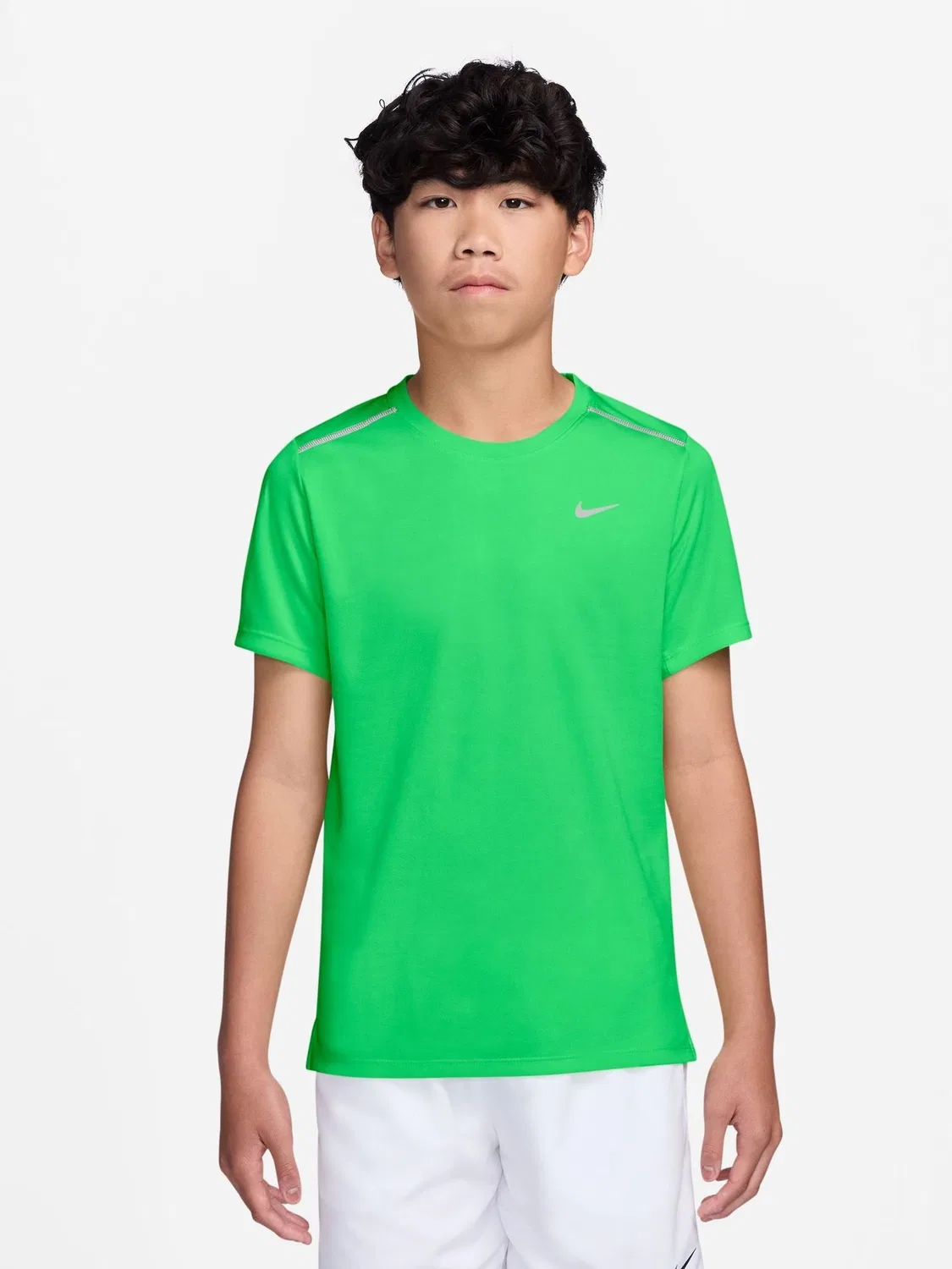 Футболка Nike Miler Dri-FIT, Green Spark