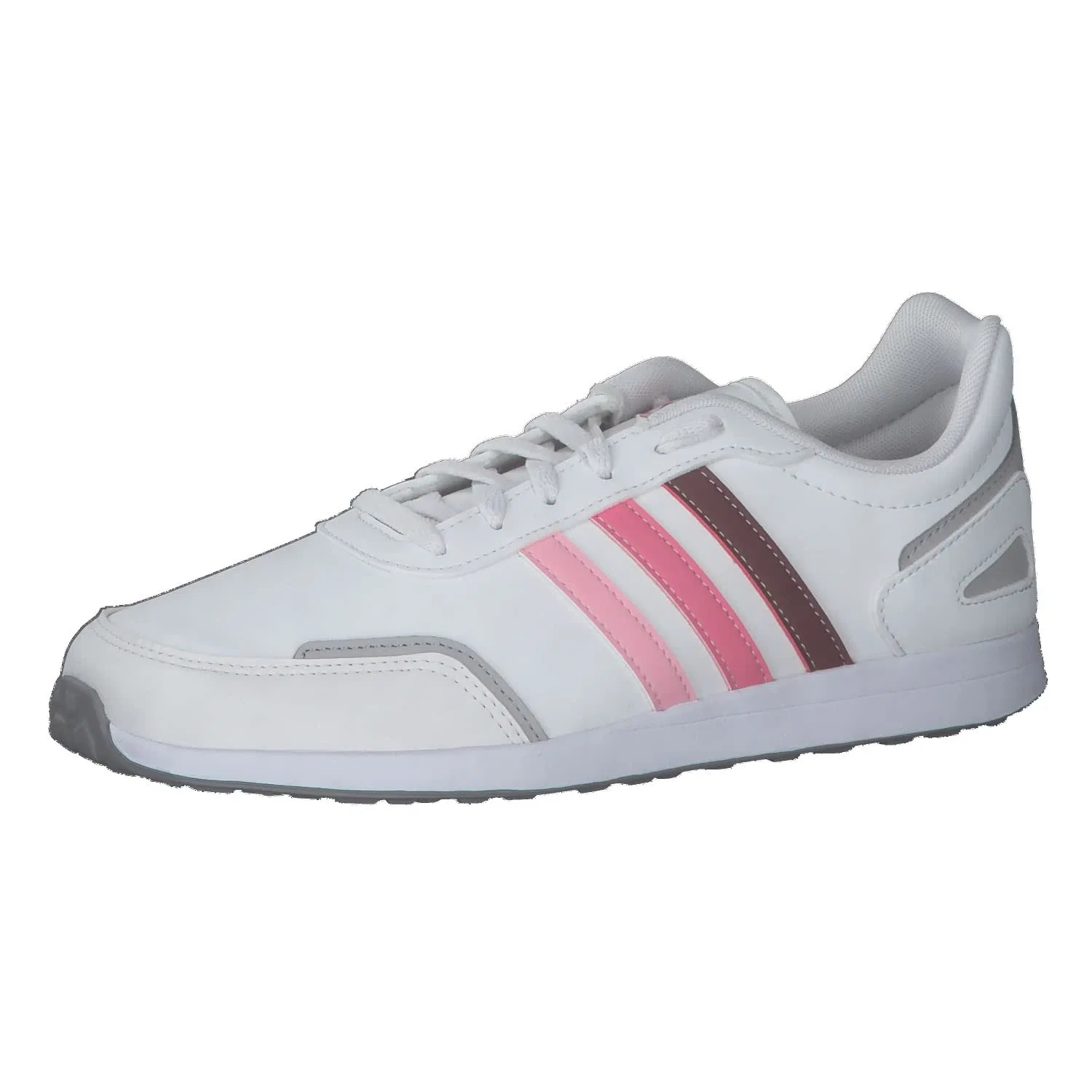 Детские кроссовки для мальчиков с липучками Vs Switch 3k Adidas, White Crystal Red Shade Pink Tone