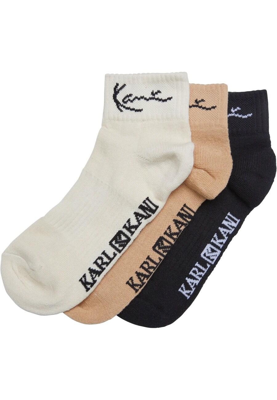 

Носки Karl Kani, цвет Beige/Camel/Black