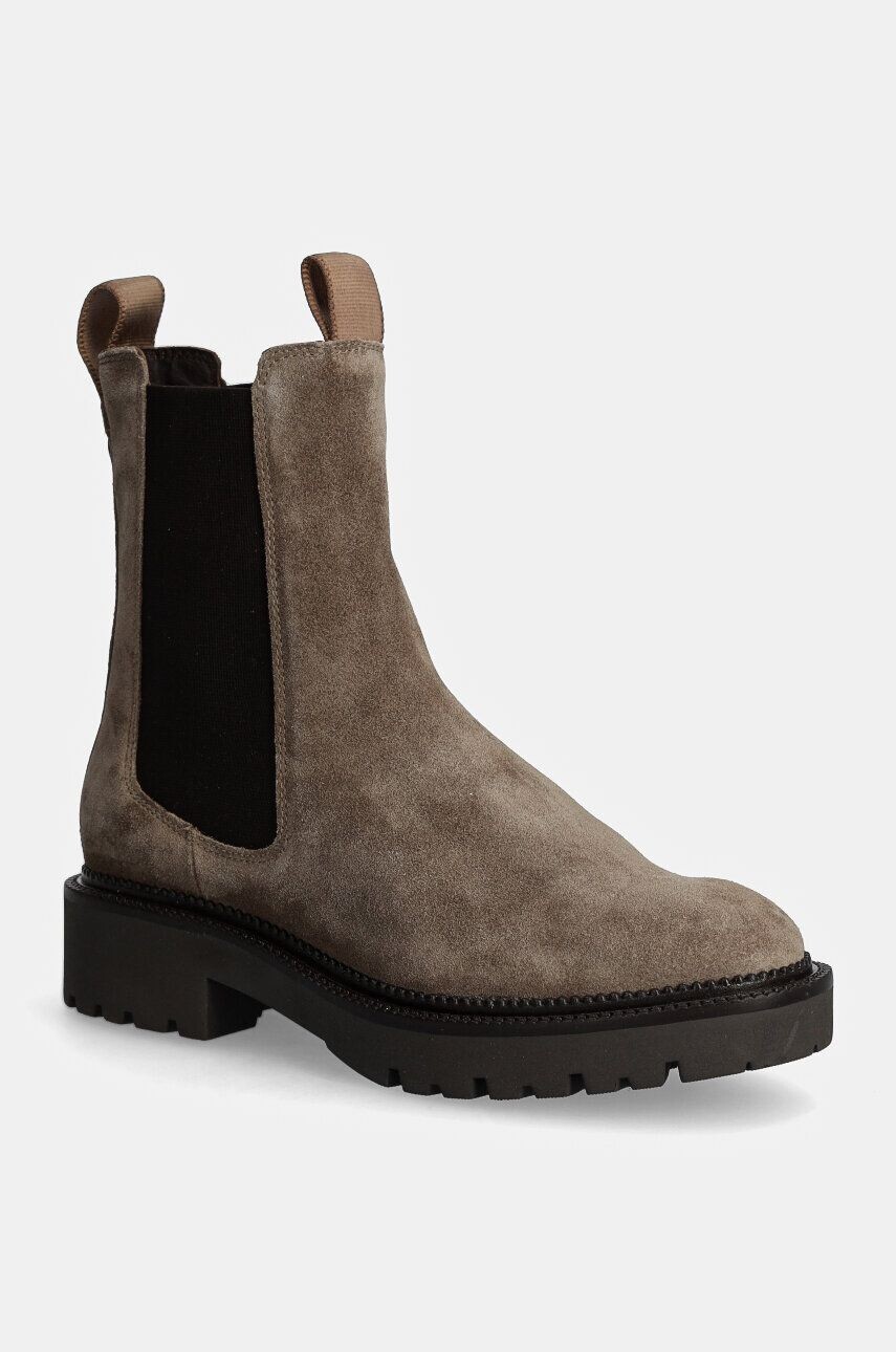 

Замшевые ботинки челси Gant Kelliin, коричневый